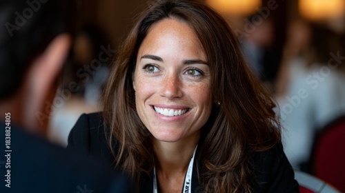 Wallpaper Mural Woman at business meeting Torontodigital.ca