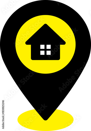 집 위치 아이콘