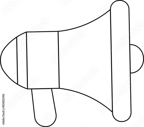 Megaphone Broadcast Loud Voice Message Communication Alert