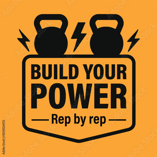 Build your power kettlebell strength badge