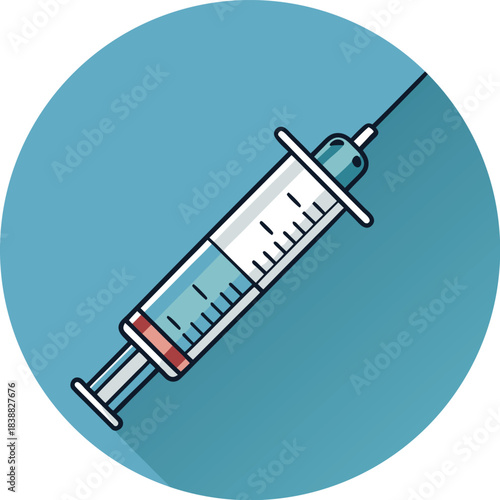 Syringe white