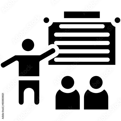 Employee Briefing Icon