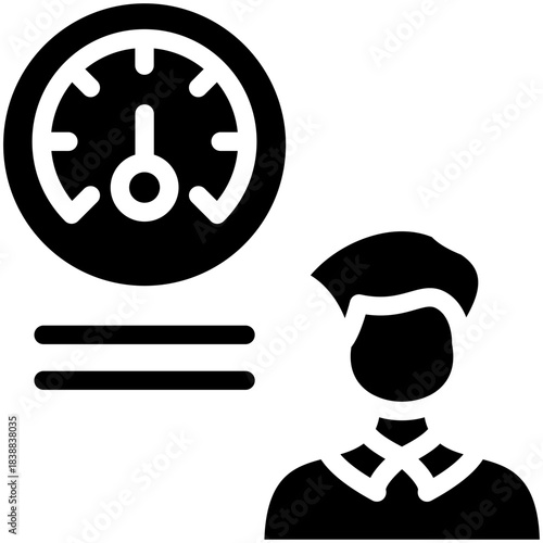Employee Efficiency Icon