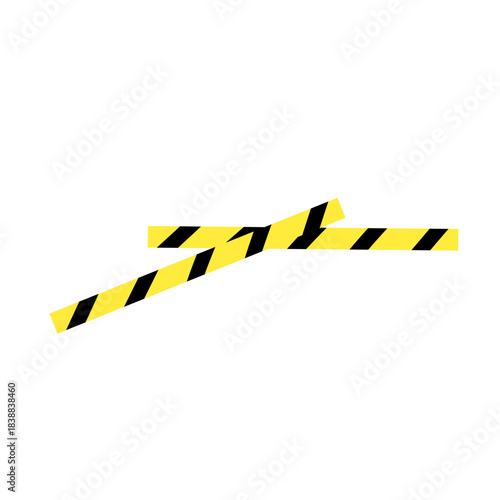 warning tape symbol sign