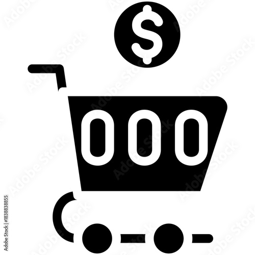 Cart Price Icon