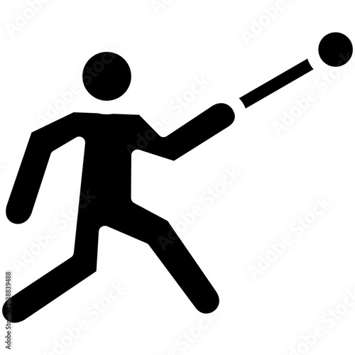 Hammer Throw Icon