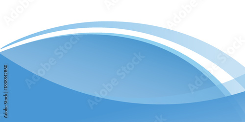 Abstract Background Blue transparant, wave modern design concept. modern vector