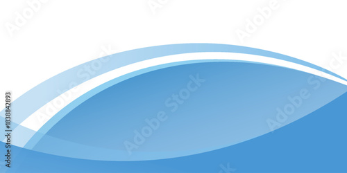 Abstract Background Blue transparant, wave modern design concept. modern vector