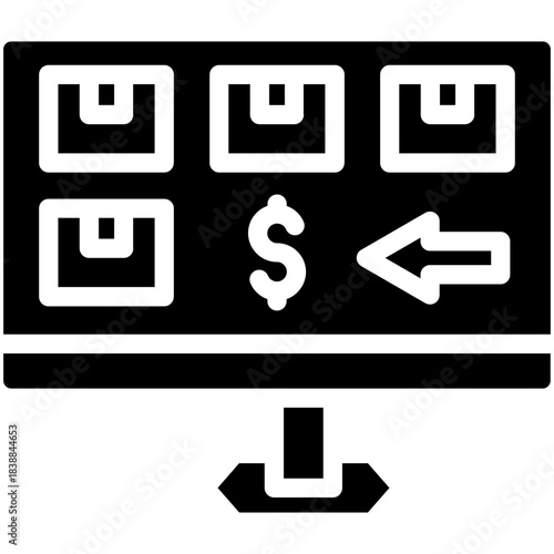 Initial Purchase Quantity. Icon