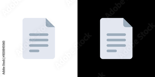 書類・ドキュメントのカラーアイコン