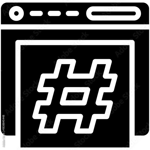 Hashtags Icon
