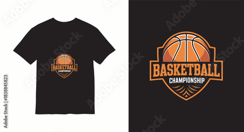 Graffiti basketball vector t-shirt design