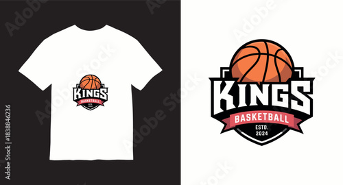 Graffiti basketball vector t-shirt design