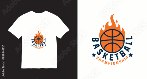 Graffiti basketball vector t-shirt design