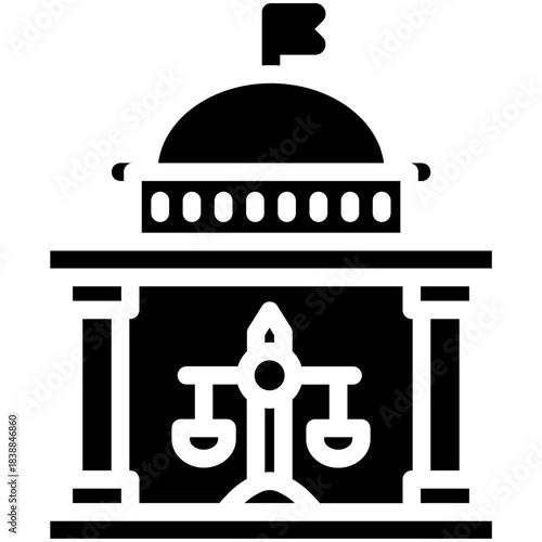 Supreme Court Icon