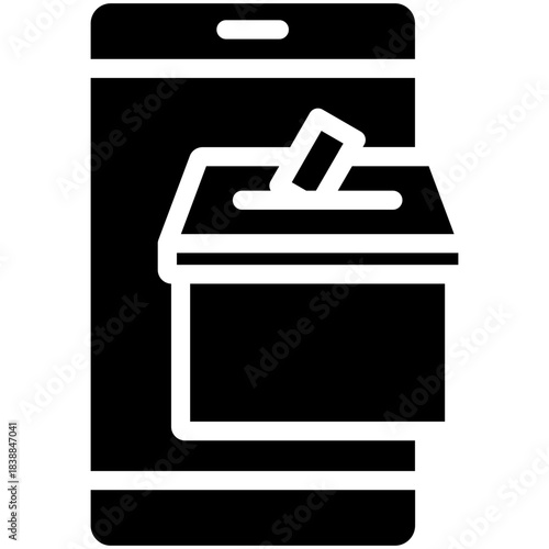 Electronic Voting Icon