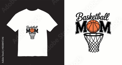 Graffiti basketball vector t-shirt design