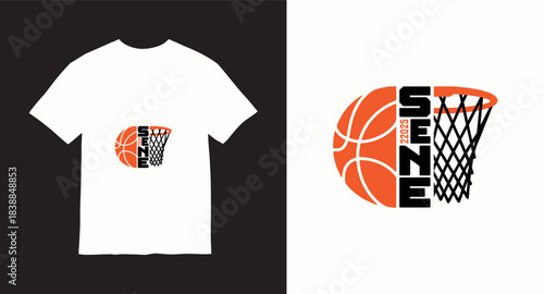 Graffiti basketball vector t-shirt design