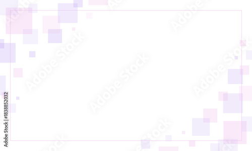 抽象・幾何学背景のシンプルおしゃれフレーム