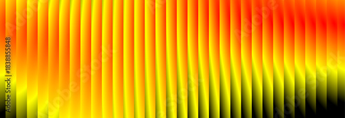 Vibrant Frequency Pattern: Orange and Yellow Energy
​Digital Soundwave: Intense Spectral Display