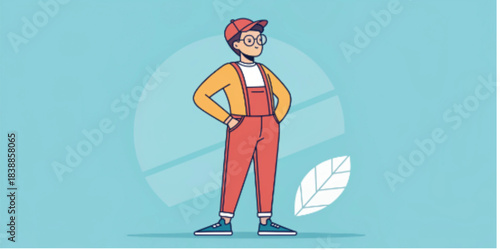 santa claus and a snowman