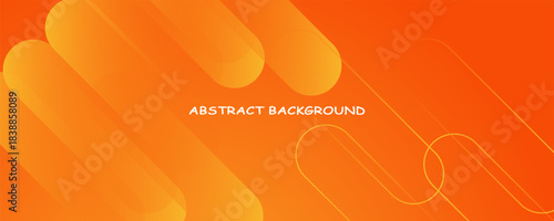 Abstract orange background with diagonal lines. Dynamic shapes composition. suit for bussines, banners