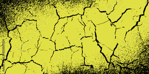 yellow black brush wrap car sticker pattern abstract banner sporty lines black yellow color combination grunge brush pattern racing motorsport  design, Eps 10.