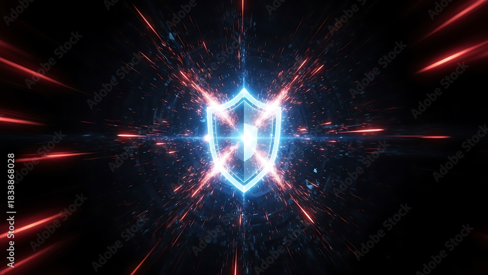 Fototapeta premium abstract technology background
