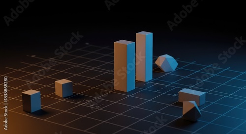 Establishing a uniform baseline using simple geometric objects arranged neatly on a precise measurement grid for quality control and conformance checking ,established ,identical ,quality