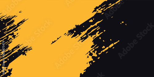 Dots pop art comics sport style vector illustration. Dots halftone yellow and black color pattern gradient grunge texture background. vector eps10