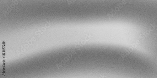 Black dark gray silver white wave abstract background for design. Light wave, wavy line. Ombre gradient. Noise rough grungy grain brushed metal metallic effect. Matte shimmer.Web banner.Wide.Panoramic