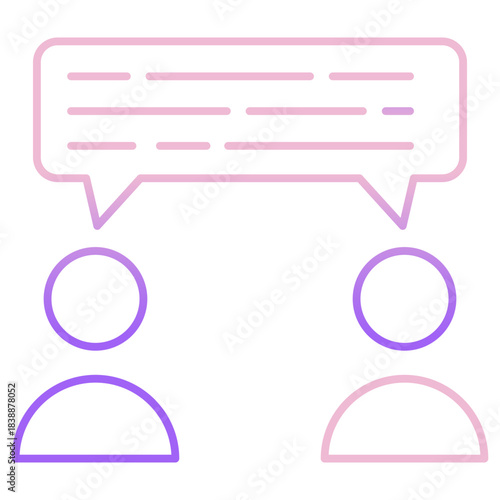 Outline Color Mic icon