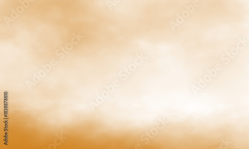 Old paper texture background with a blue sky and white clouds for a light and abstract summer feel