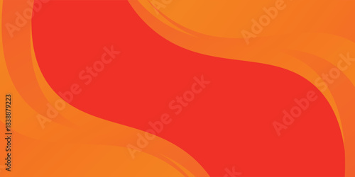 abstract orange background with dynamic waves layer vector background eps10