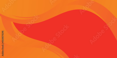 abstract orange background with dynamic waves layer vector background eps10