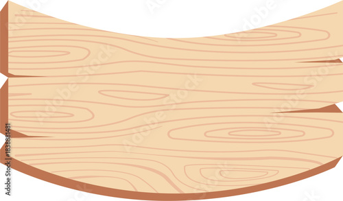 Wooden signage for billboards