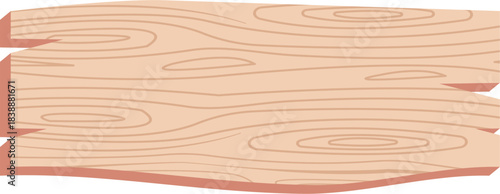 old wooden board with rope