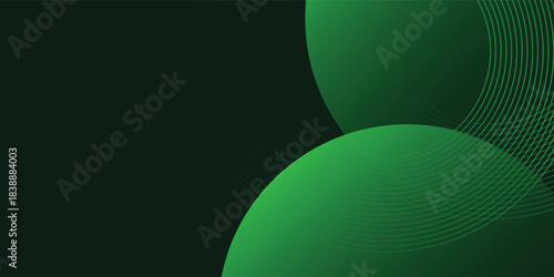Abstract green wavy background design. design concept geometric green vector eps10