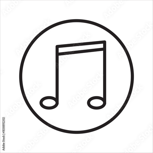 Multimedia, linear style icons. Symbols for video, games, music, graphics and text. Digital content. Editable stroke width