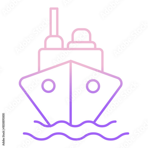 Outline Color Cruise icon