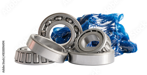 Ball bearing stainless with grease lithium machinery lubrication for automotive and industrial.