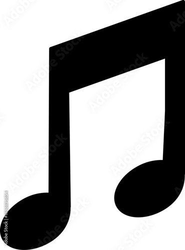 Musical Note Eighth Notes Icon