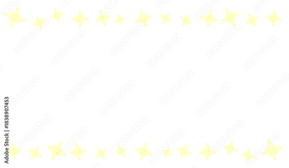 Obraz premium Yellow glowing horizontal frame design