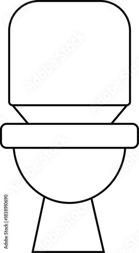 Toilet Bathroom Bowl Seat Water Home Restroom Hygiene Fixture Sanitary