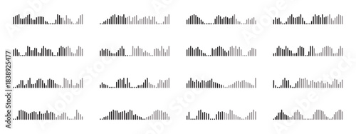 Recording sound wave elements
