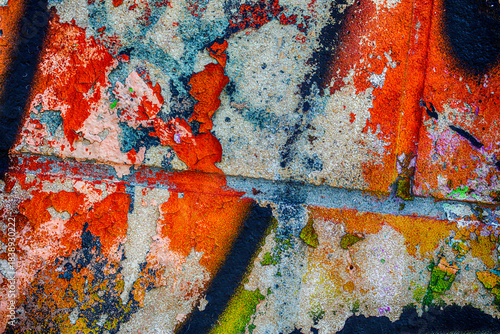 graffiti on the wall, old texture paint ,grunge background