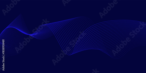 Quality Vector background. blue lines pattern