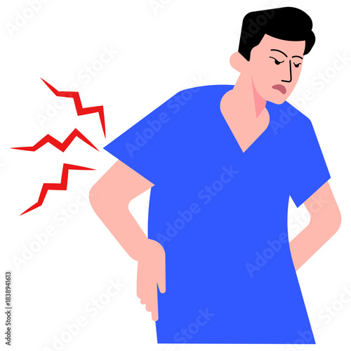 Back Pain Man
