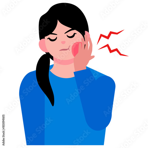 Woman Toothache