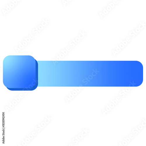 Blue–Cyan Gradient Bar Banner telegram